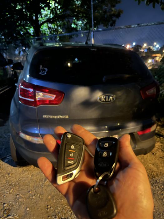 Llaves nuevas entregadas para un Kia Sportage