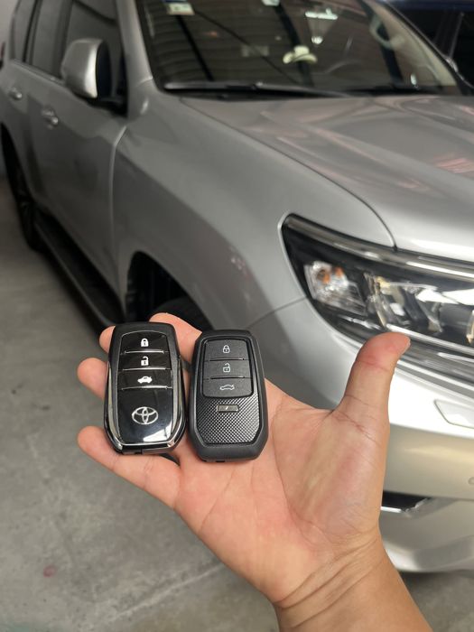 Llaves nuevas entregadas para un Toyota Prado